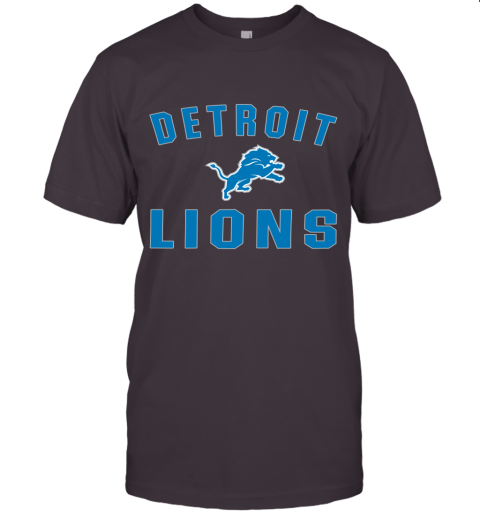 Detroit Lions NFL Line by Fanatics Branded Blue Vintage Victory Unisex Jersey Tee
