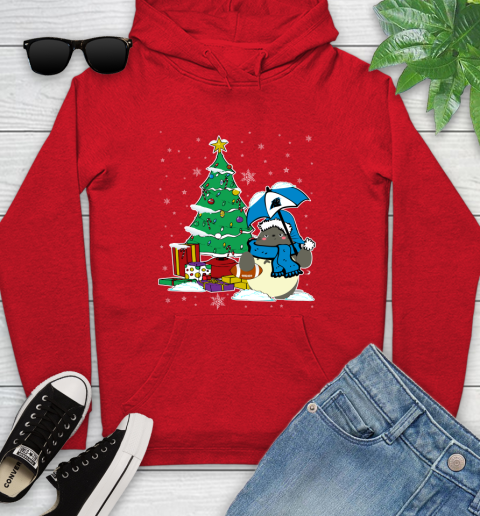 Carolina Panthers NFL Football Cute Tonari No Totoro Christmas Sports Youth Hoodie 12