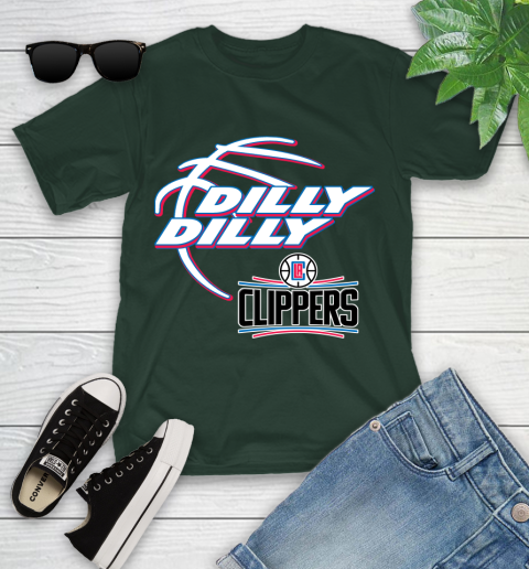 NBA Los Angeles Clippers Dilly Dilly Basketball Sports Youth T-Shirt 5