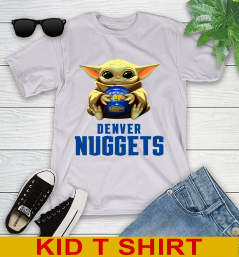 NBA Basketball Denver Nuggets Star Wars Baby Yoda Shirt 105