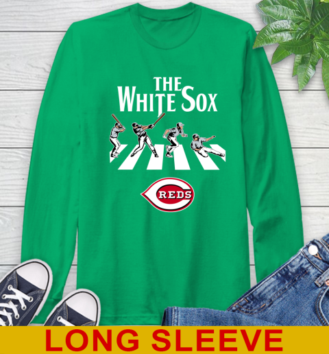 MLB Baseball Chicago White Sox The Beatles Rock Band Shirt Long Sleeve T-Shirt 8