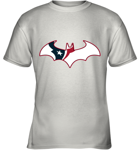 We Are The Houston Texans Batman NFL Mashup Youth T-Shirt