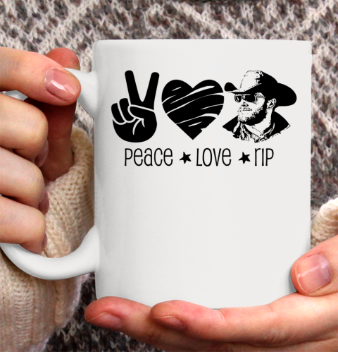 Rip Wheeler Shirt Peace Love Rip Ceramic Mug 11oz 2