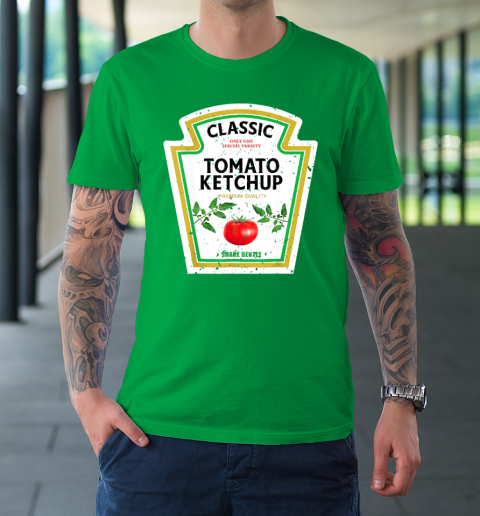 Ketchup Halloween 2022 Costume Matching Couple Mustard Mayo T-Shirt 5