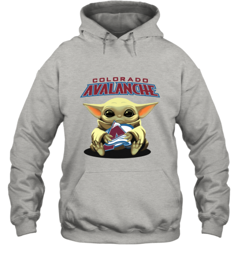 o669 baby yoda hugs the colorado avalanche hoodie 23 front ash