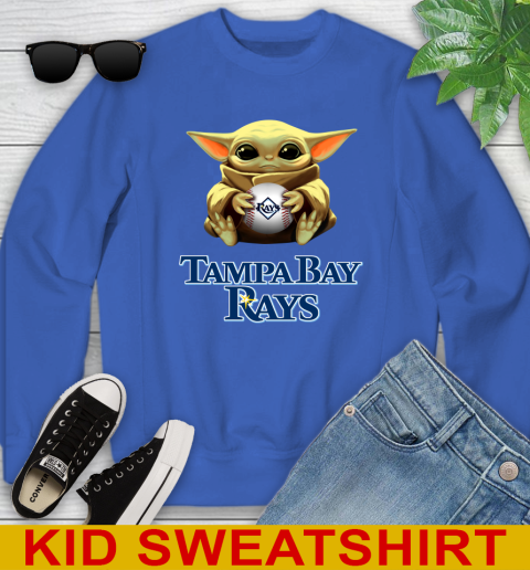 MLB Baseball Tampa Bay Rays Star Wars Baby Yoda Shirt 119