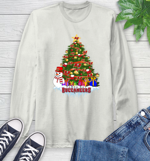 Tampa Bay Buccaneers Merry Christmas NFL Football Sports Long Sleeve T-Shirt 12