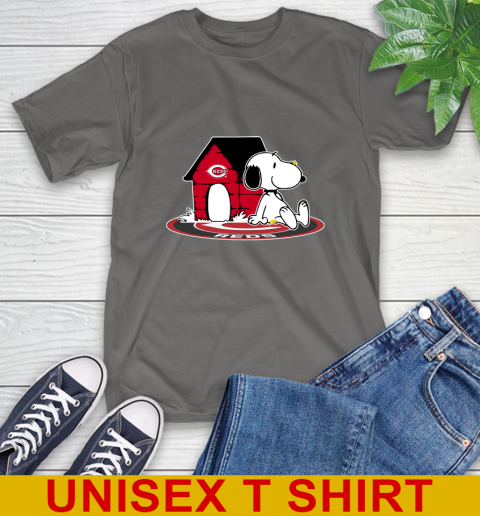 MLB Baseball Cincinnati Reds Snoopy The Peanuts Movie Shirt T-Shirt 8
