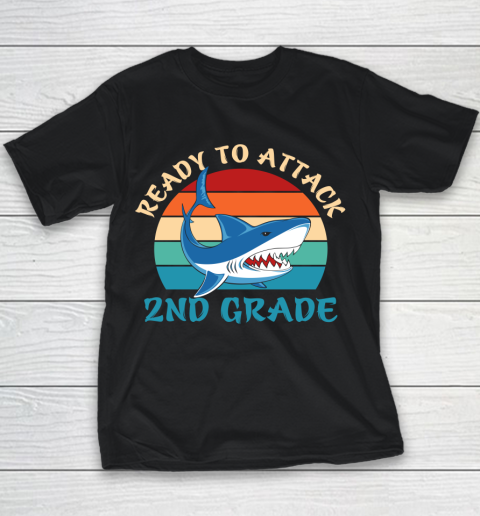 Back To School Shirt Ready to attack 2nd grade Youth T-Shirt