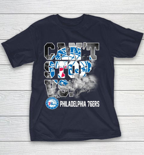 NBA Philadelphia 76ers Basketball Can't Stop Vs Youth T-Shirt 2