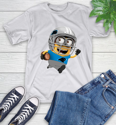 NFL Carolina Panthers Minions Disney Football Sports T-Shirt 12