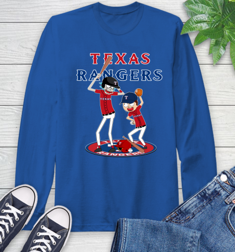 MLB Texas Rangers Rick And Morty Baseball 66