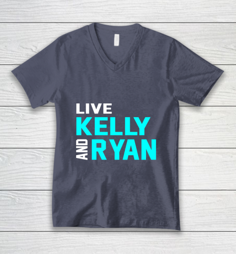 Live Kelly And Ryan Holiday V-Neck T-Shirt 7