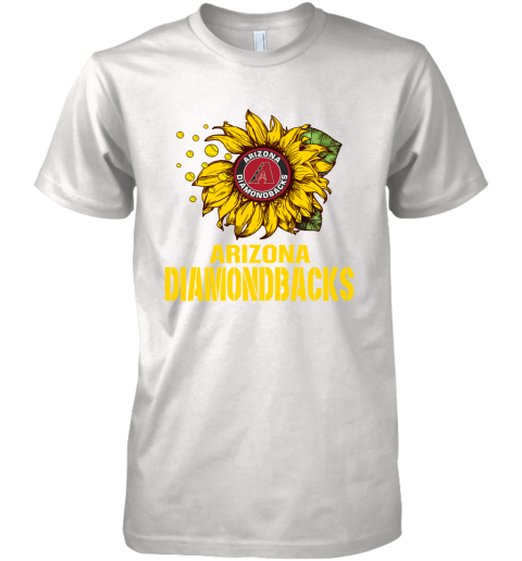 Arizona Diamondbacks Sunflower MLB Baseball Premium Men's T-Shirt