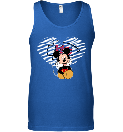 NFL Kansas City Chiefs The Heart Mickey Mouse Disney Football T Shirt kEjIUxxYN7z unisex tank 17 95 151514 front royal