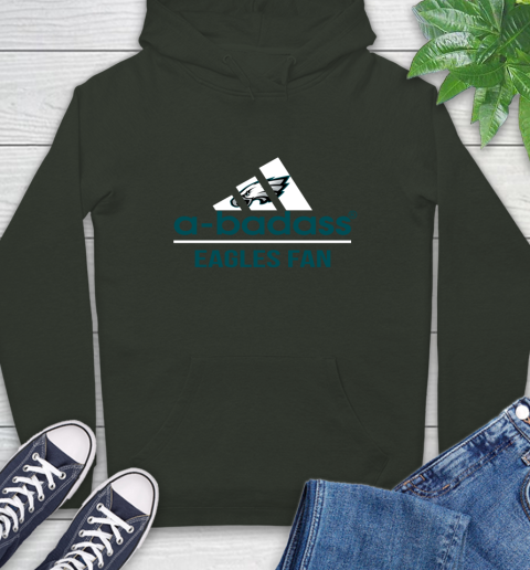 NFL A Badass Philadelphia Eagles Fan Adidas Football Sports Hoodie 12