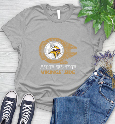 NFL Come To The Minnesota Vikings Wars Football Sports Women's T-Shirt 5