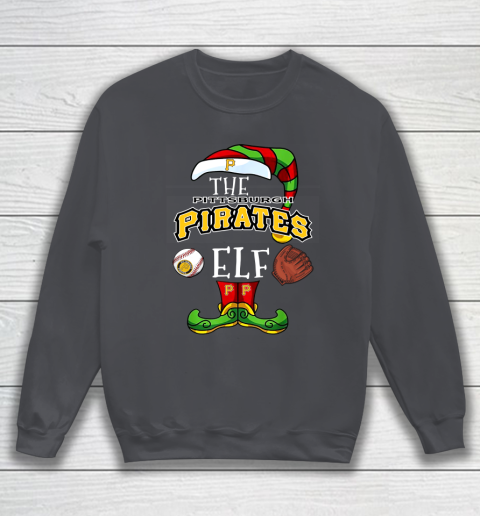 Pittsburgh Pirates Christmas ELF Funny MLB Sweatshirt 4