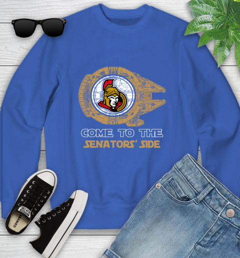 NHL Come To The Ottawa Senators Wars Hockey Sports Youth Sweatshirt 7