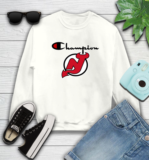 NHL Hockey New Jersey Devils Champion Shirt Sweatshirt