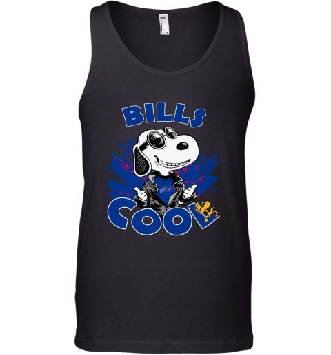 Buffalo Bills Snoopy Joe Cool We're Awesome Tank Top