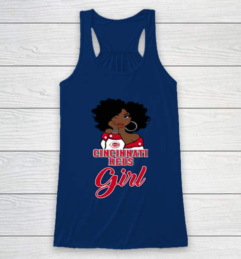 Cincinnati Reds Girl MLB Racerback Tank 7