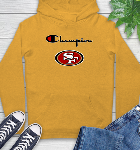 NFL Football San Francisco 49ers Champion Shirt Hoodie 2