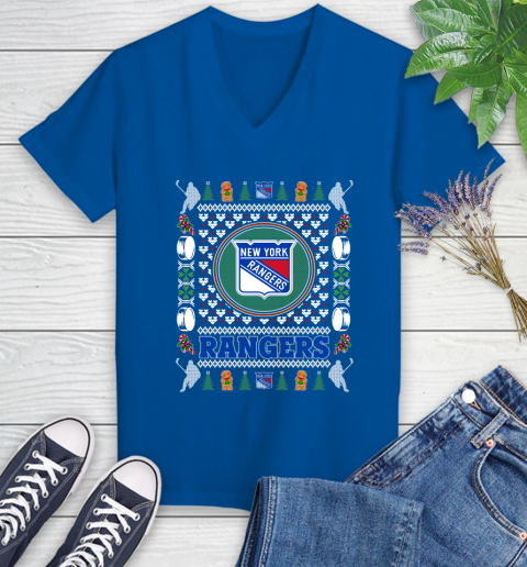 New York Rangers Merry Christmas NHL Hockey Loyal Fan Ugly Shirt 83