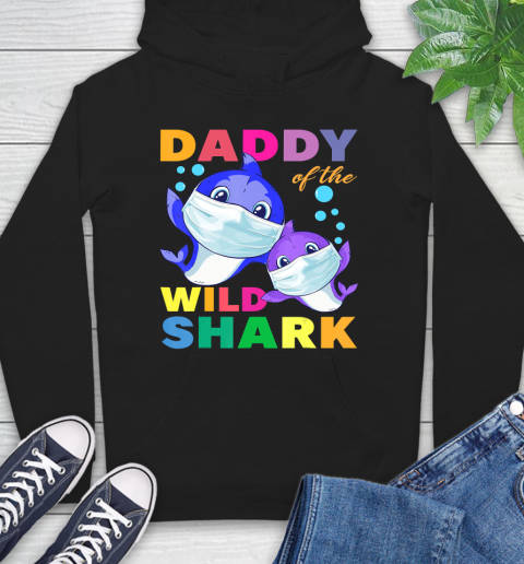 Nurse Shirt Daddy Of The Baby Shark Wearing Medical Mask To Stay Safe T Shirt Hoodie