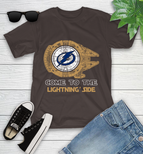 NHL Come To The Tampa Bay Lightning Wars Hockey Sports Youth T-Shirt 7