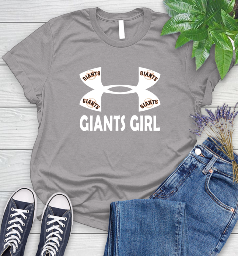 MLB San Francisco Giants Under Armour Baseball Sports Women's T-Shirt 5