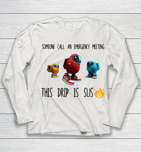 Among Us This Frip Is Sus Youth Long Sleeve 8