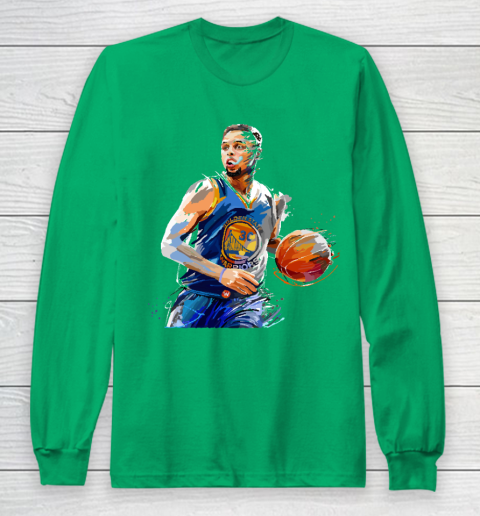 Steph curry sleeve jersey clearance