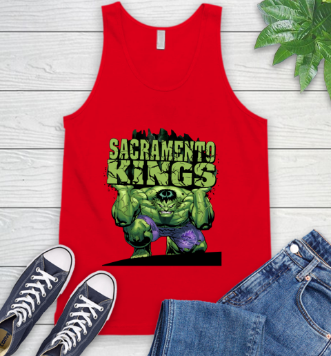 Sacramento Kings NBA Basketball Incredible Hulk Marvel Avengers Sports Tank Top 6