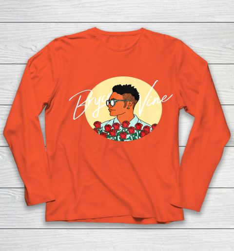Bryce Vine Merch Circular Roses Youth Long Sleeve 3