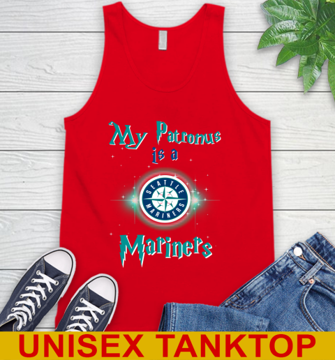 MLB Baseball Harry Potter My Patronus Is A Seattle Mariners Tank Top 5