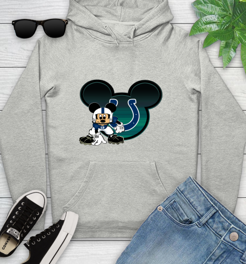 NFL Indianapolis Colts Mickey Mouse Disney Football T Shirt Youth Hoodie