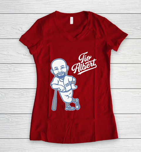 Tio Albert Women's V-Neck T-Shirt 8