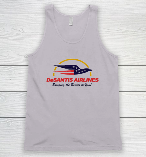 DeSantis Airlines Funny Political Meme Ron DeSantis Tank Top 2