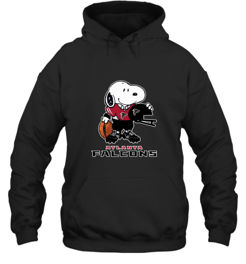 Snoopy A Strong And Proud Atlanta Falcons Player NFL Hoodie