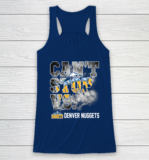 NBA Denver Nuggets Basketball Can't Stop Vs Racerback Tank 6