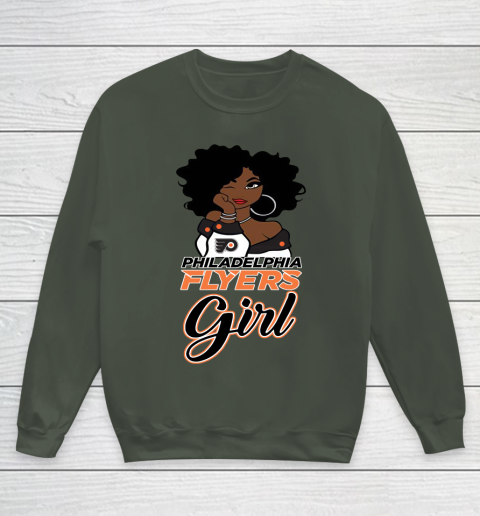 Philadelphia Flyers Girl NHL Youth Sweatshirt 10