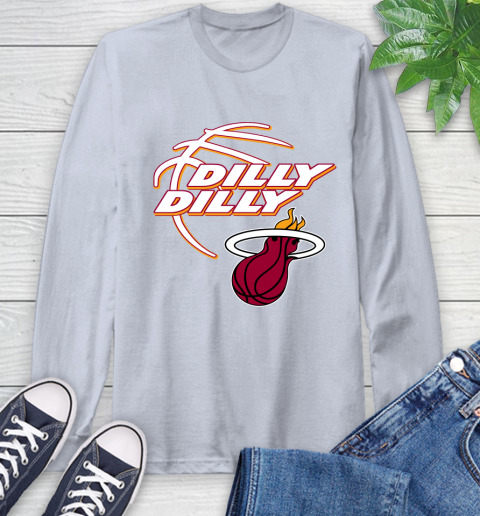 NBA Miami Heat Dilly Dilly Basketball Sports Long Sleeve T-Shirt 6
