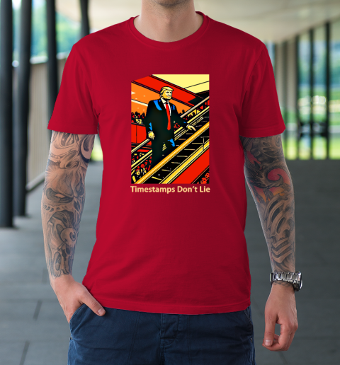 Rattle Trap 1776 Knew Before You Escalator Truth T-Shirt 7
