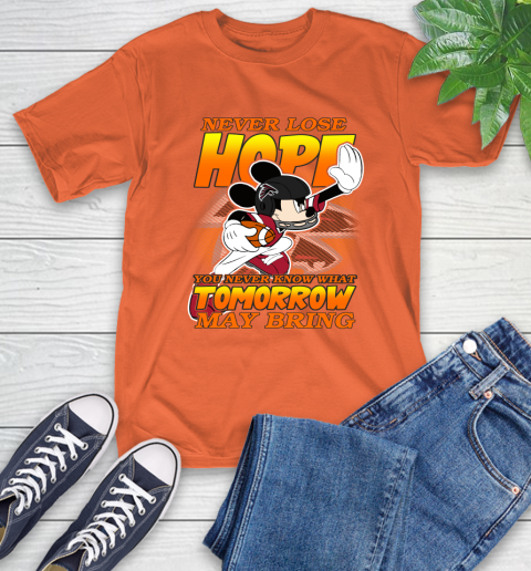 Atlanta Falcons NFL Football Mickey Disney Never Lose Hope (1) T-Shirt 4