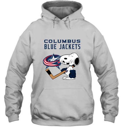 Columbus Blue Jackets Ice Hockey Broken Teeth Snoopy NHL Hoodie