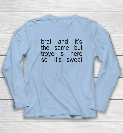 Sweat Tour  Sweat Brat Green Long Sleeve T-Shirt 5