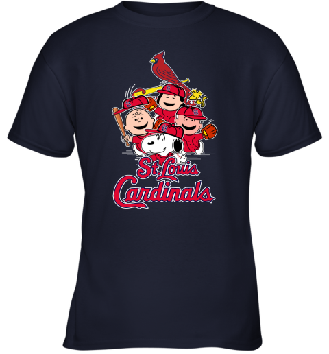 MLB St.Louis Cardinals Snoopy Woodstock The Peanuts Movie Baseball