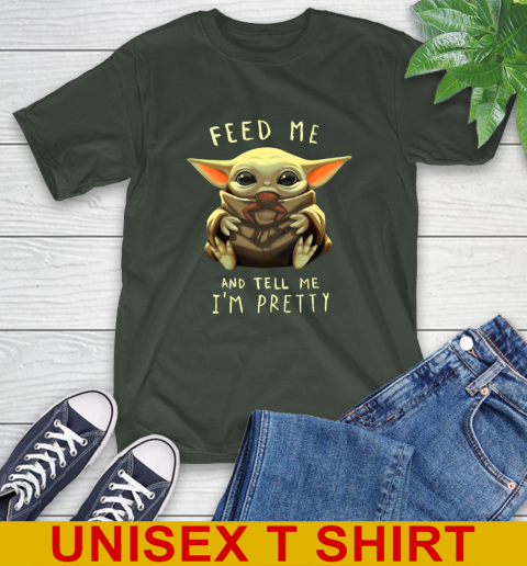Feed Me And Tell Me I'm Pretty Baby Yoda Star Wars Shirts T-Shirt 6