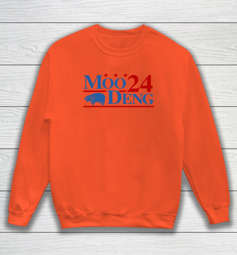 Moo Deng 2024 Cute Baby Hippo Sweatshirt 2
